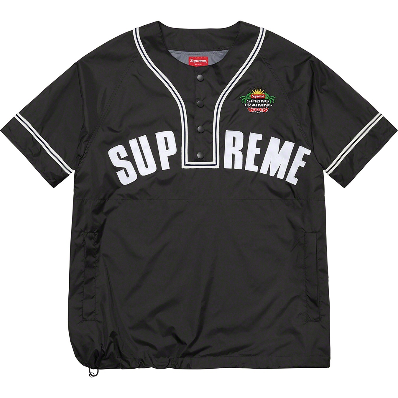 Snap-Off Sleeve L/S Baseball Top view 8